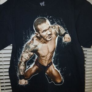 WWE Black and White Graphic Kids T-Shirt